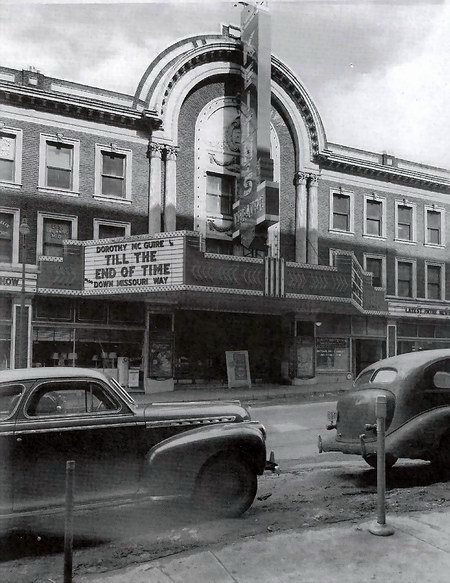 Keiths Theatre - Old Marquee Shot (newer photo)